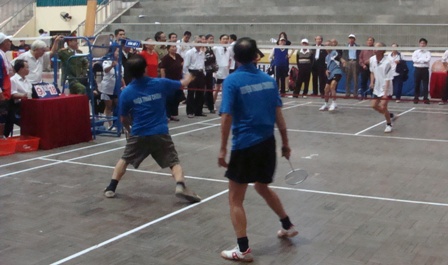 Giải Cầu lông, Bóng bàn, Cờ tướng trung cao tuổi tỉnh Nghệ An năm 2010