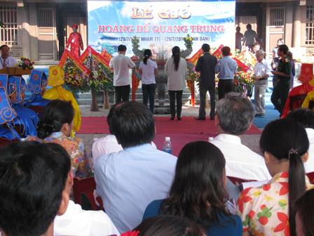 Lễ giỗ vua Quang Trung