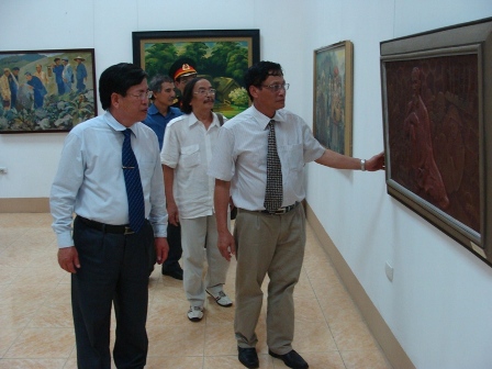 Triển lãm Mỹ thuật – Nhiếp ảnh hưởng ứng cuộc vận động “Học tập và làm theo tấm gương đạo đức Hồ Chí Minh”