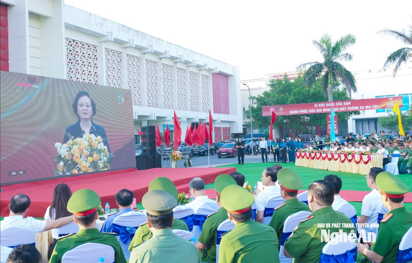 Nghệ An tổ chức Lễ mít tinh hưởng ứng Tháng hành động phòng, chống ma túy năm 2026