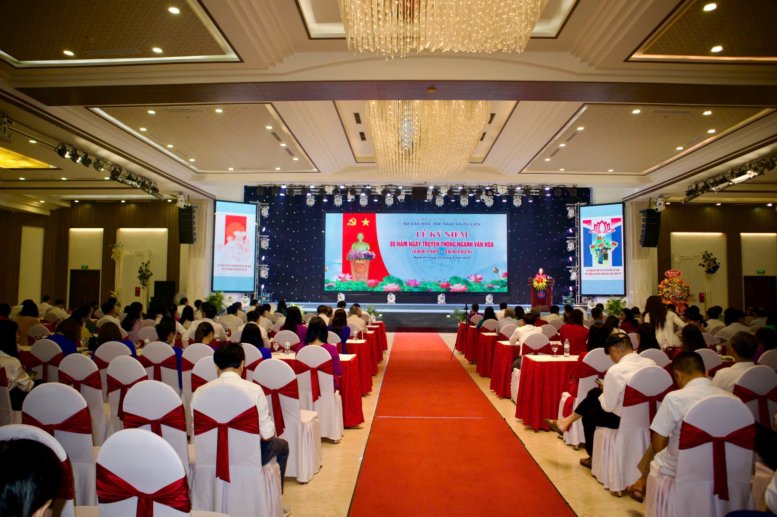 Nghệ An: Kỷ niệm 80 năm ngày truyền thống ngành Văn hóa (28/8/1945-28/8/2025)