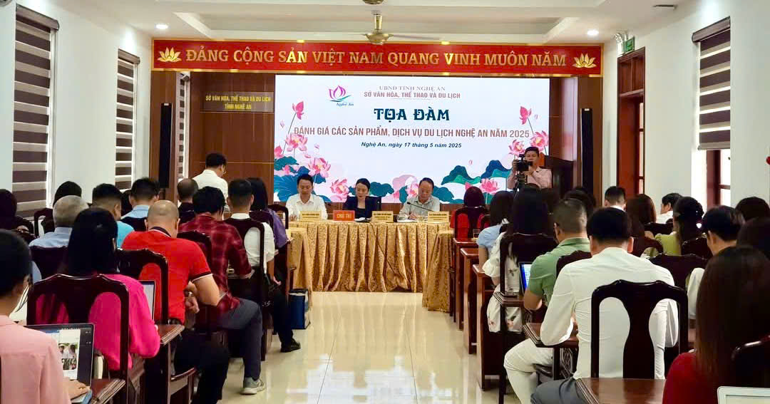 Tọa đàm đánh giá các sản phẩm, dịch vụ du lịch Nghệ An năm 2025
