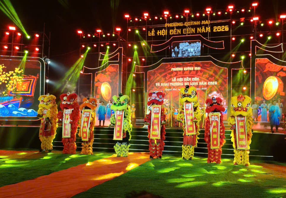 Ấn tượng đêm khai mạc Lễ hội đền Cờn và khai trương du lịch năm 2026