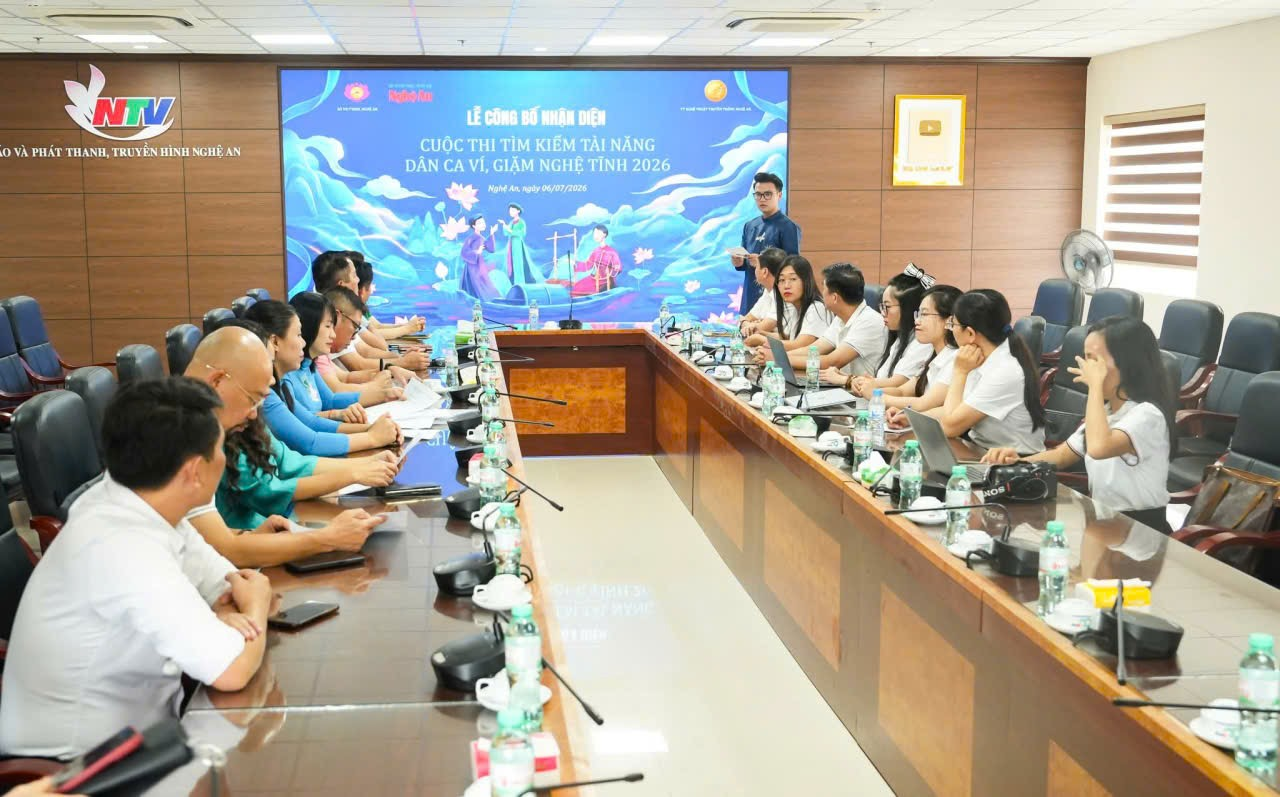 Công bố bộ nhận diện cuộc thi tìm kiếm tài năng Dân ca Ví, Giặm năm 2026