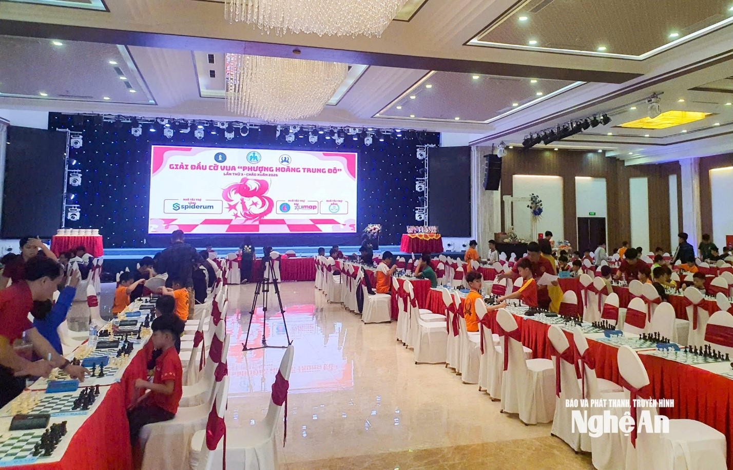 Sức hút của Giải cờ vua Phượng Hoàng Trung Đô