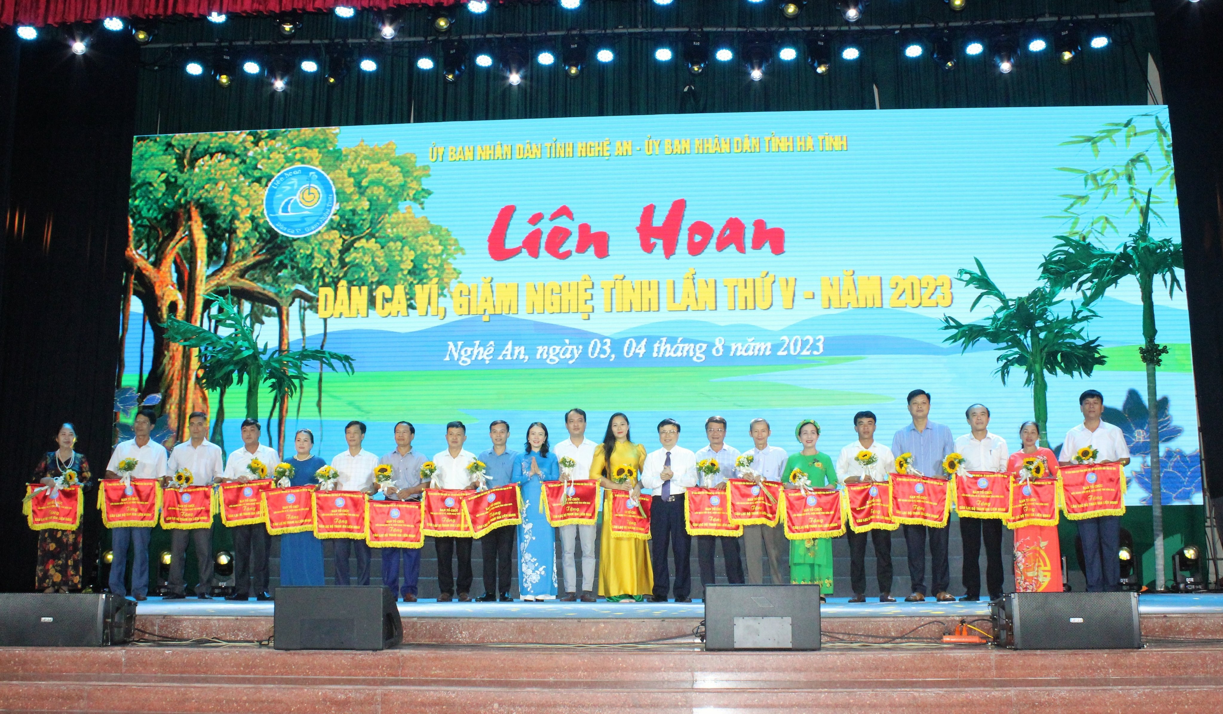 Khai mạc Liên hoan Dân ca Ví, Giặm Nghệ Tĩnh lần thứ V, năm 2023