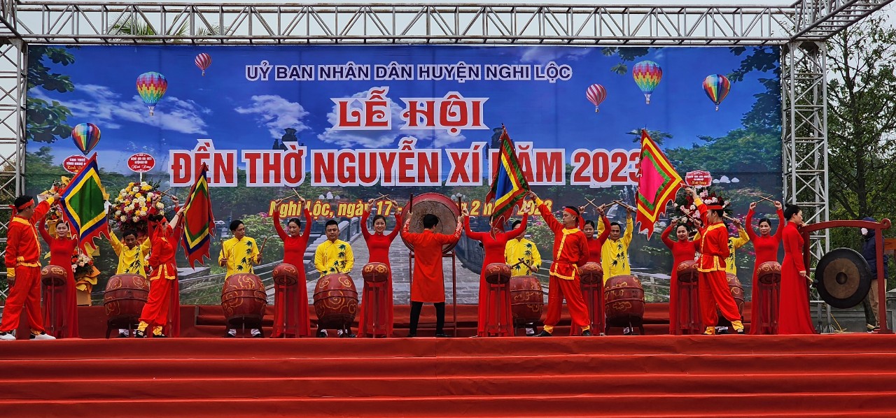 Khai hội đền thờ Cương quốc công Nguyễn Xí năm 2023