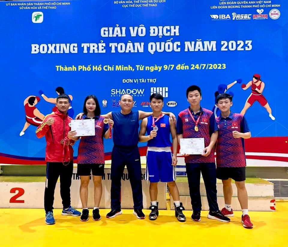 Cả 5 vận động viên Nghệ An đều dành huy chương tại Giải Vô địch Boxing trẻ toàn quốc năm 2023