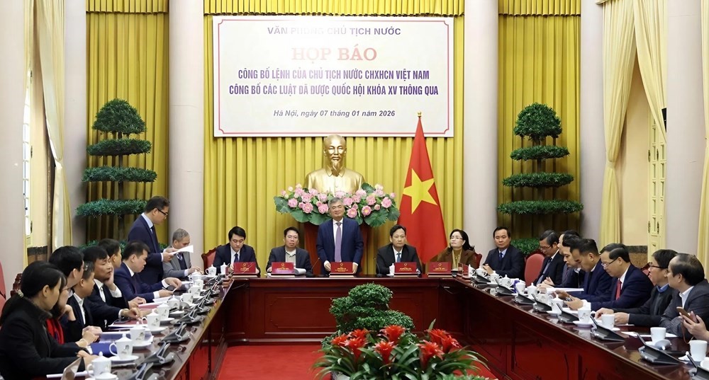 Công bố Lệnh của Chủ tịch nước về Luật Báo chí (sửa đổi)