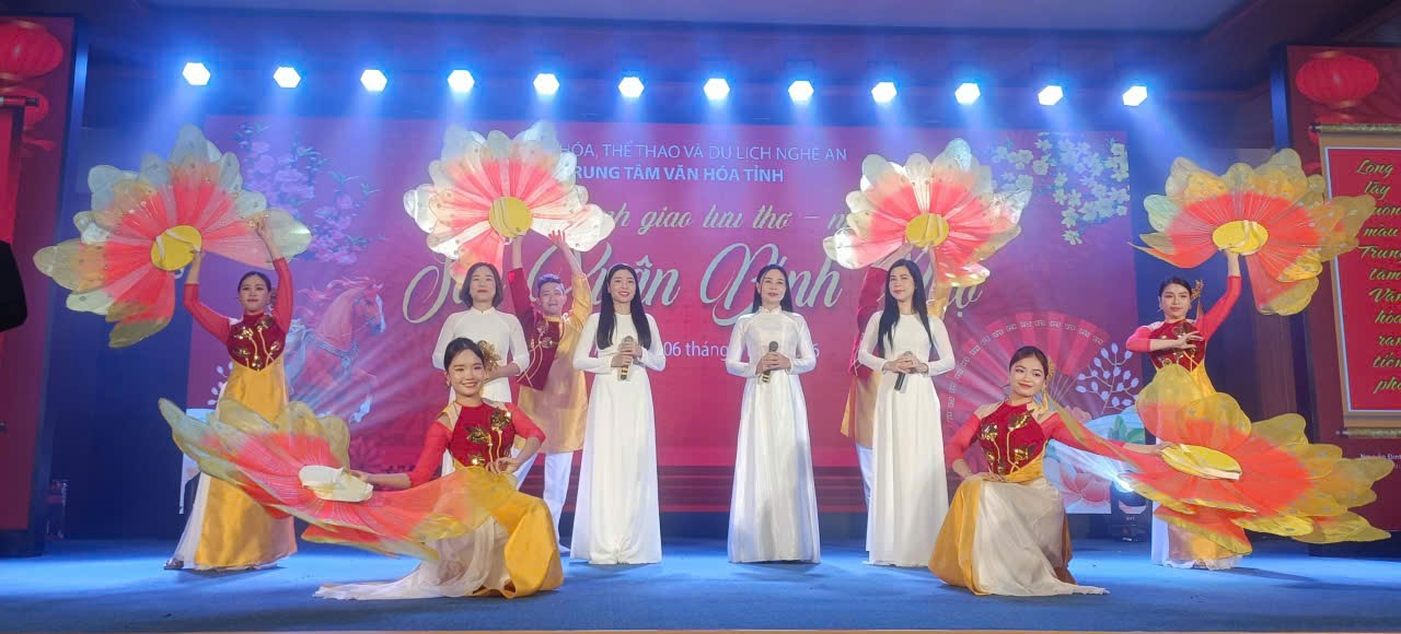 Chương trình giao lưu thơ nhạc “Sắc Xuân Bính Ngọ’