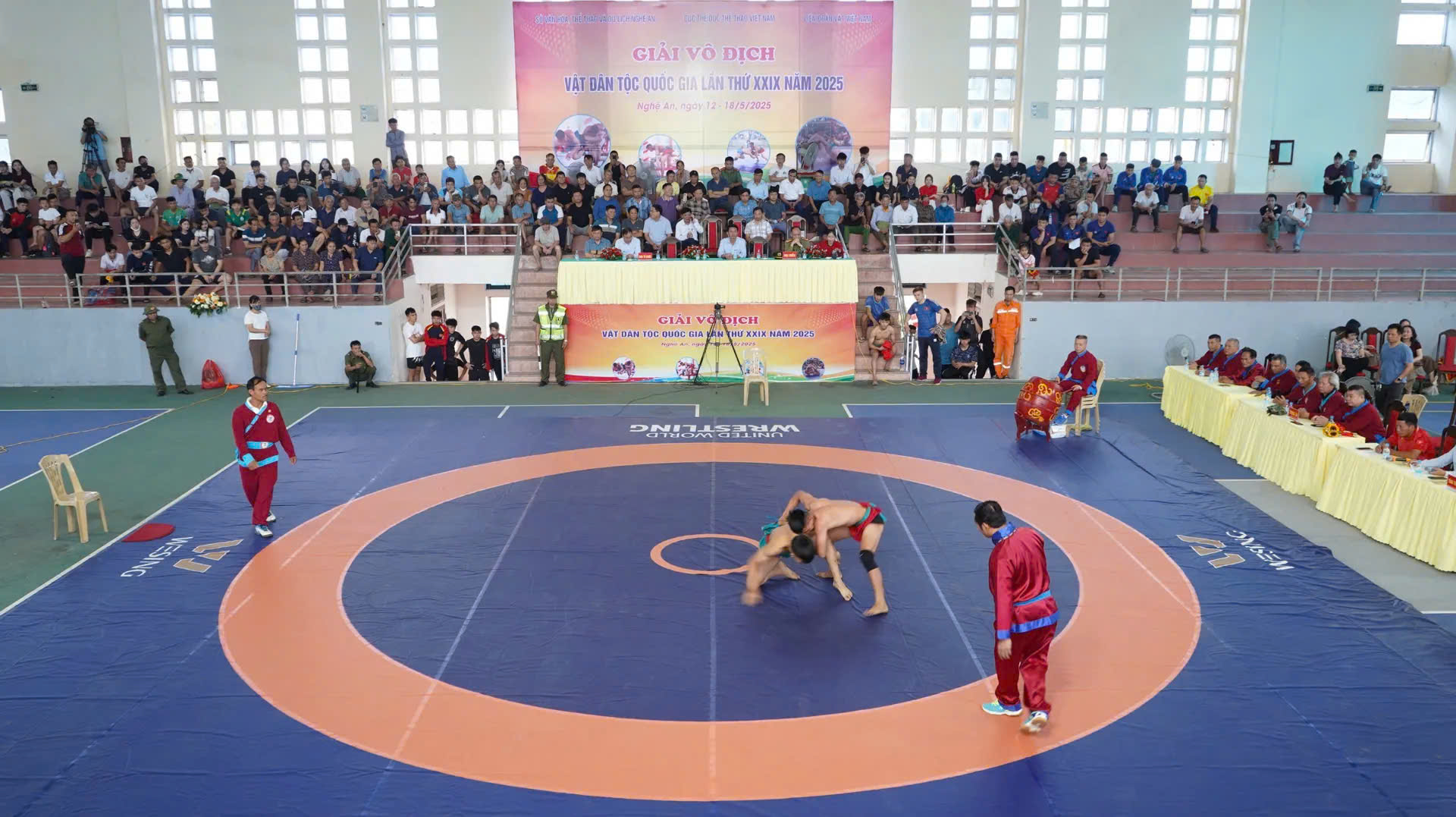 Bế mạc Giải vô địch Vật dân tộc quốc gia lần thứ XXIX - năm 2025