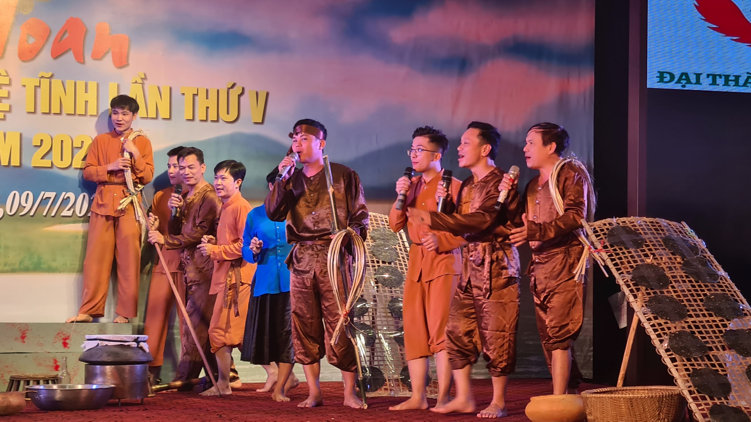 Bế mạc Liên hoan Dân ca Ví, Giặm Nghệ Tĩnh cụm II