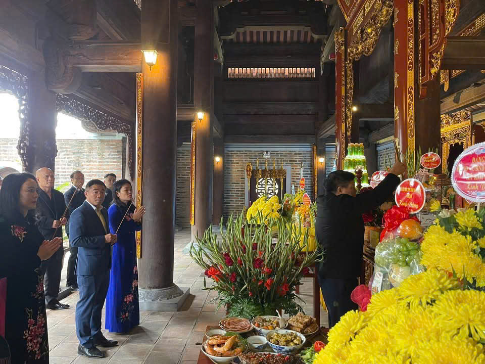 Trang trọng Lễ giỗ lần thứ 96 cụ Phó bảng Nguyễn Sinh Sắc