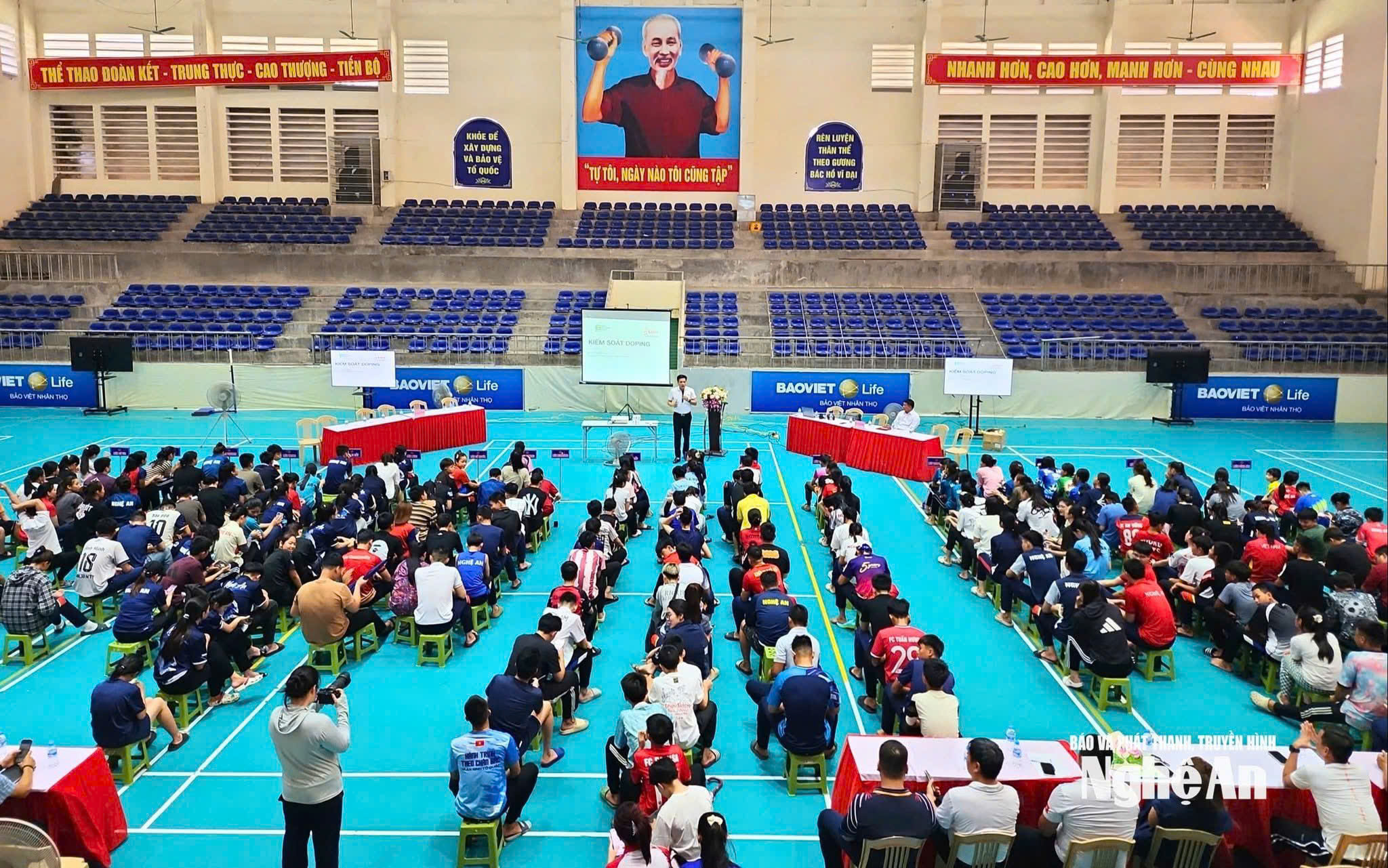 Nghệ An chủ động trang bị kiến thức phòng, chống doping cho vận động viên trước thềm Đại hội Thể thao toàn quốc