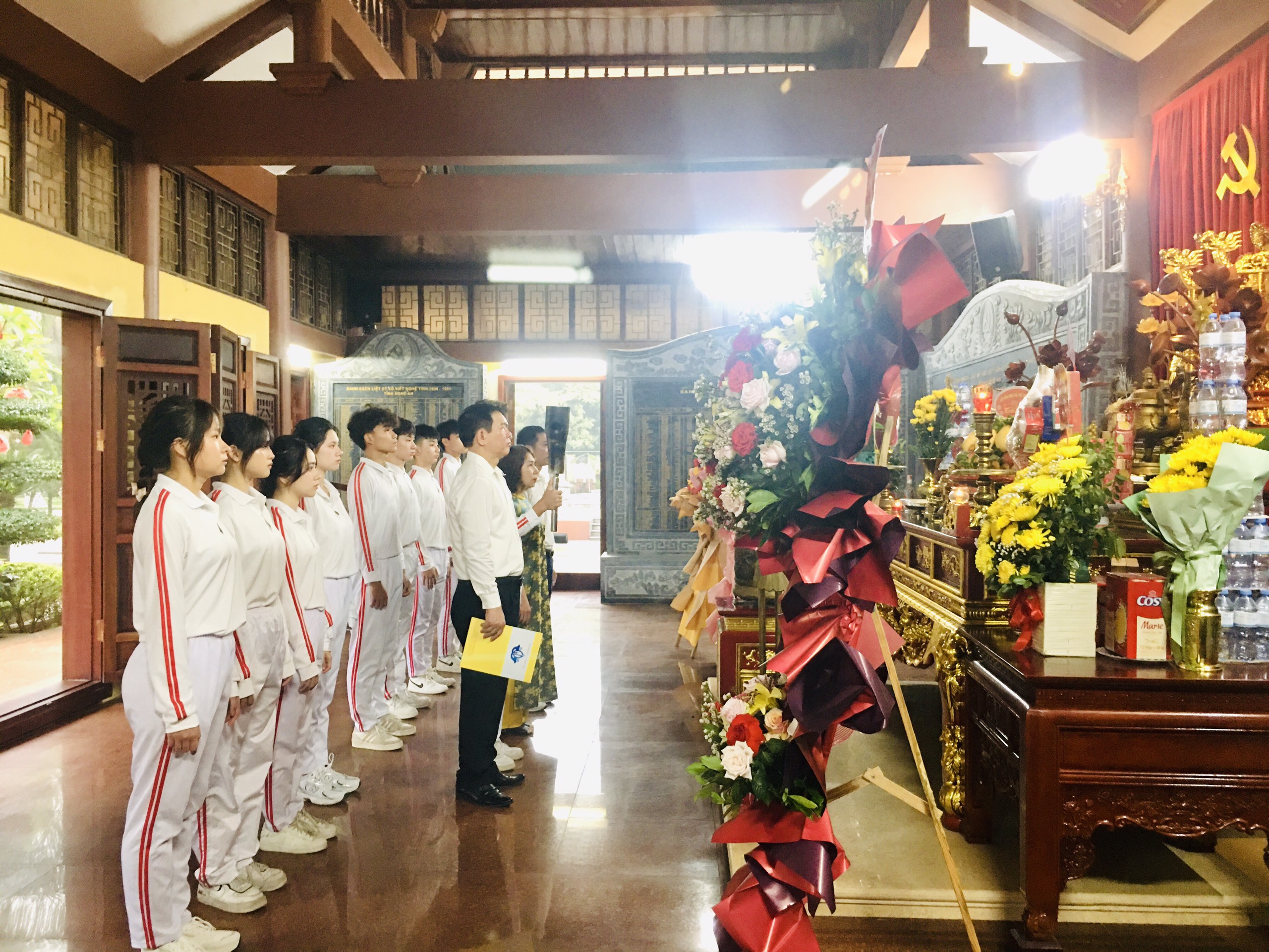 Lễ xin lửa phục vụ khai mạc Hội khỏe Phù Đổng tỉnh Nghệ An lần thứ XX năm 2024