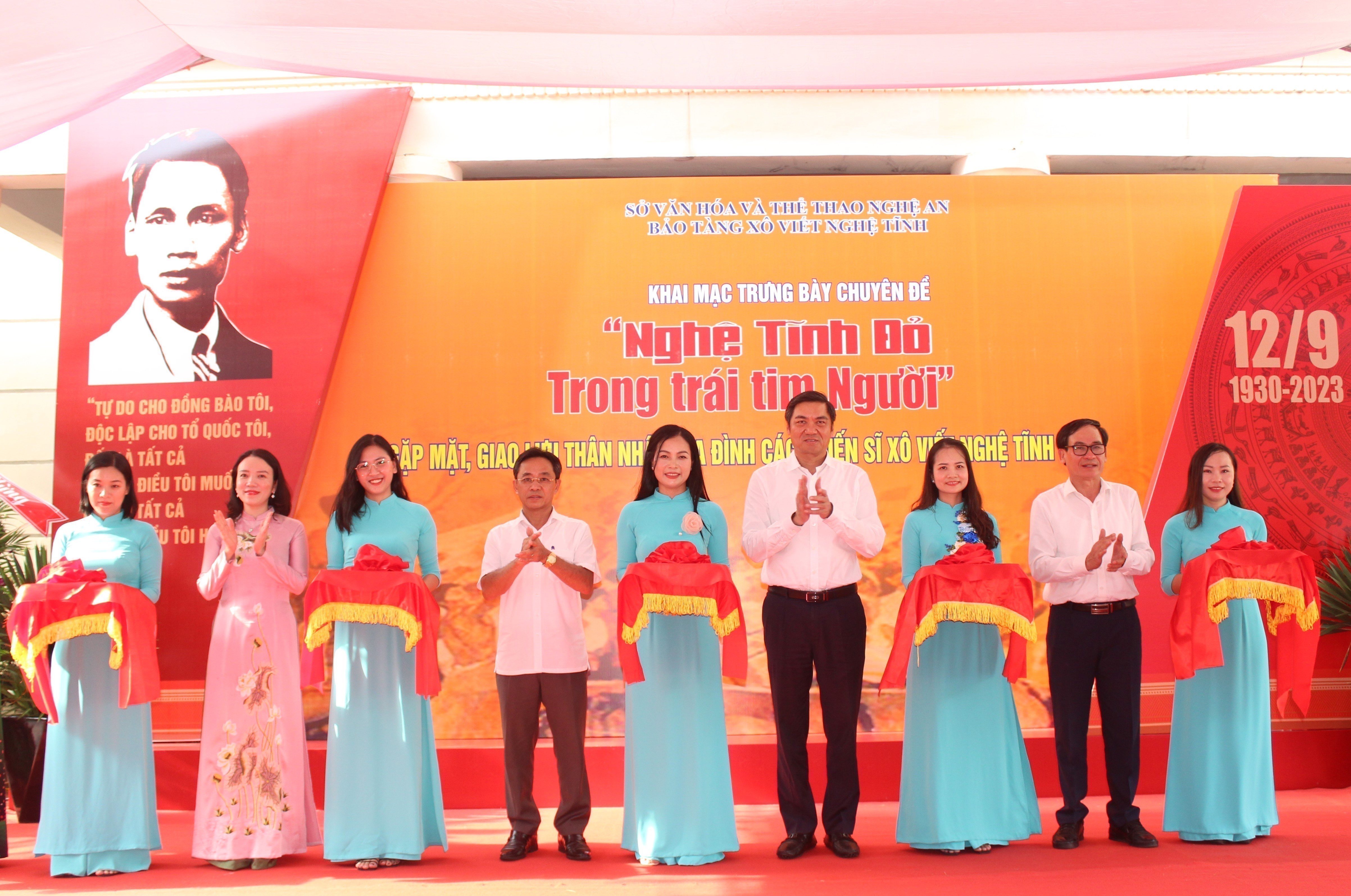 Bảo tàng Xô Viết Nghệ Tĩnh: Khai mạc trưng bày chuyên đề: Nghệ Tĩnh đỏ trong trái tim Người