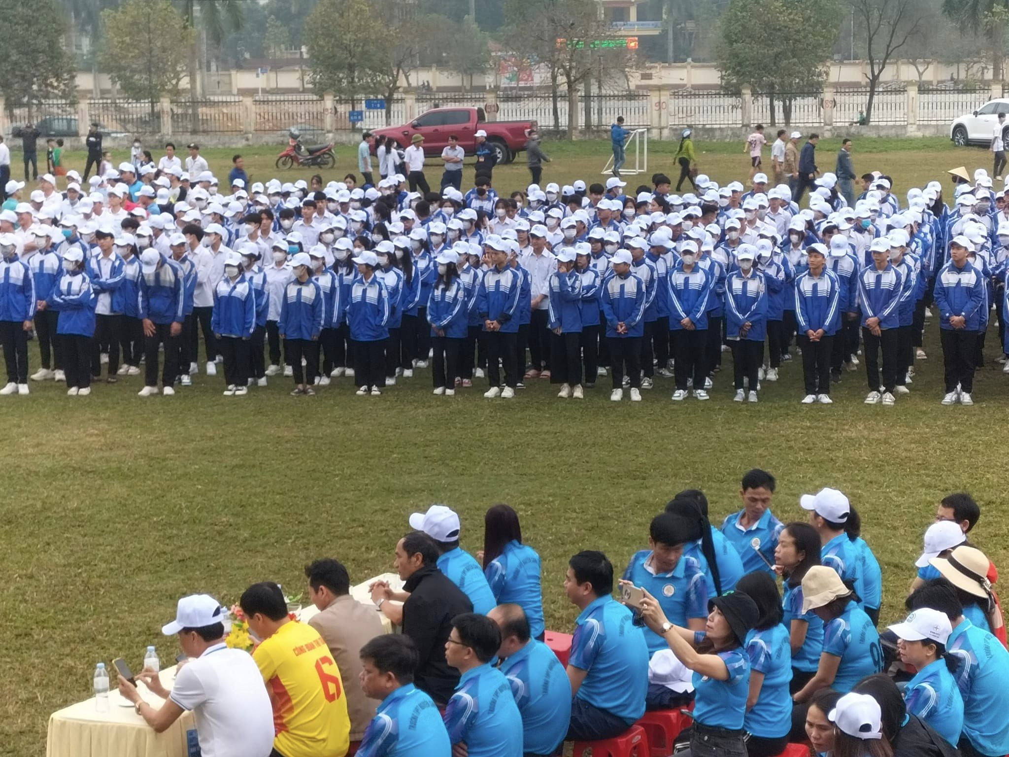 Thanh Chương: Gần 2.000 người tham gia Ngày chạy Olympic vì sức khỏe toàn dân, khai mạc giải Việt dã năm 2023