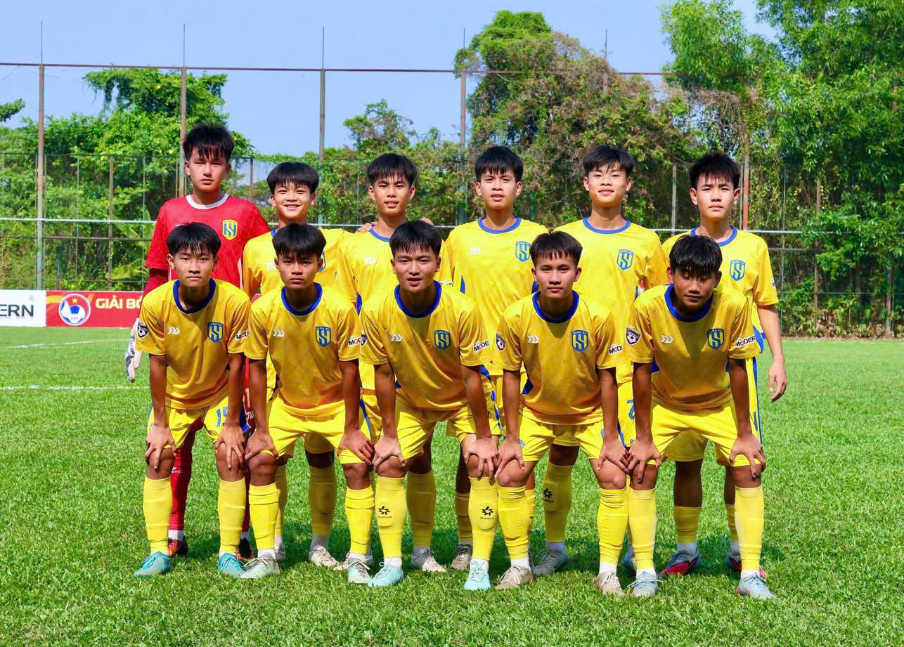 U15 Sông Lam Nghệ An I khởi đầu thuận lợi tại vòng chung kết U15 Quốc gia 2026