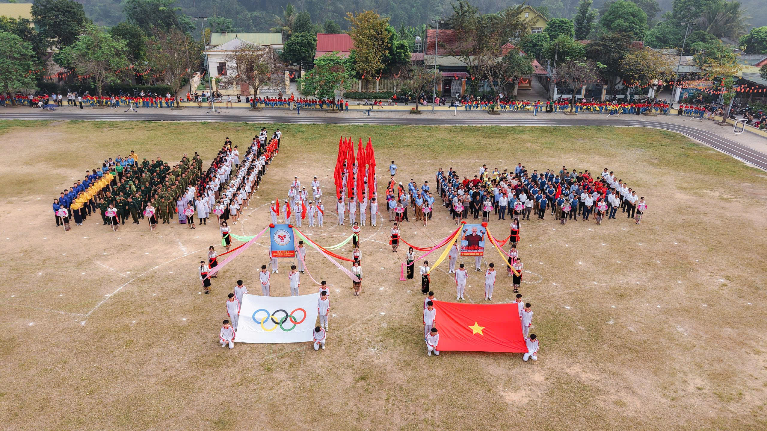 Xã Tương Dương khai mạc Đại hội Thể dục Thể thao lần thứ I năm 2026
