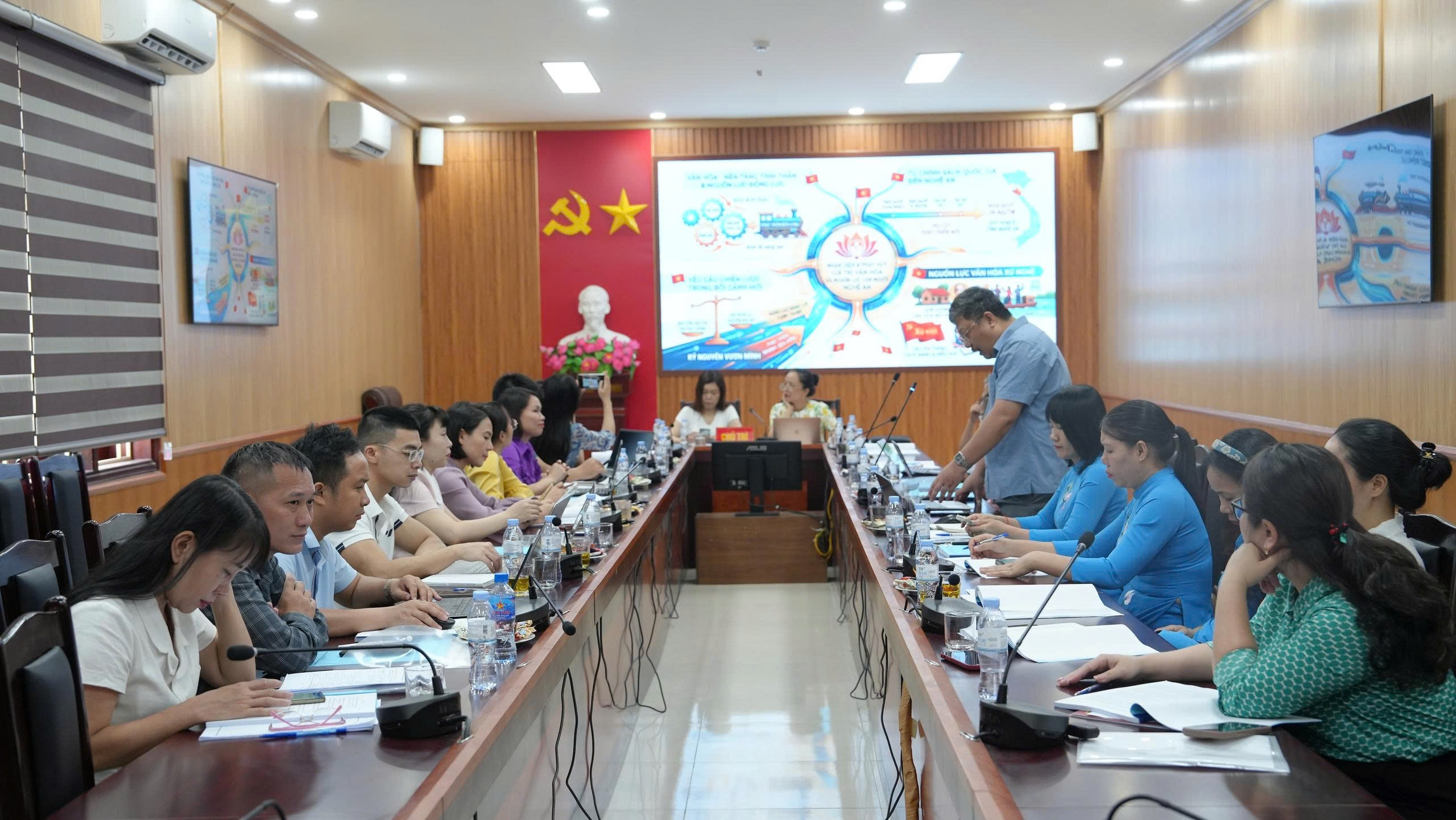 Hội thảo Nhận diện hệ thống giá trị văn hóa, giá trị nguồn lực con người Nghệ An và góp ý Bộ tiêu chí đánh giá chất lượng nguồn lực con người Nghệ An