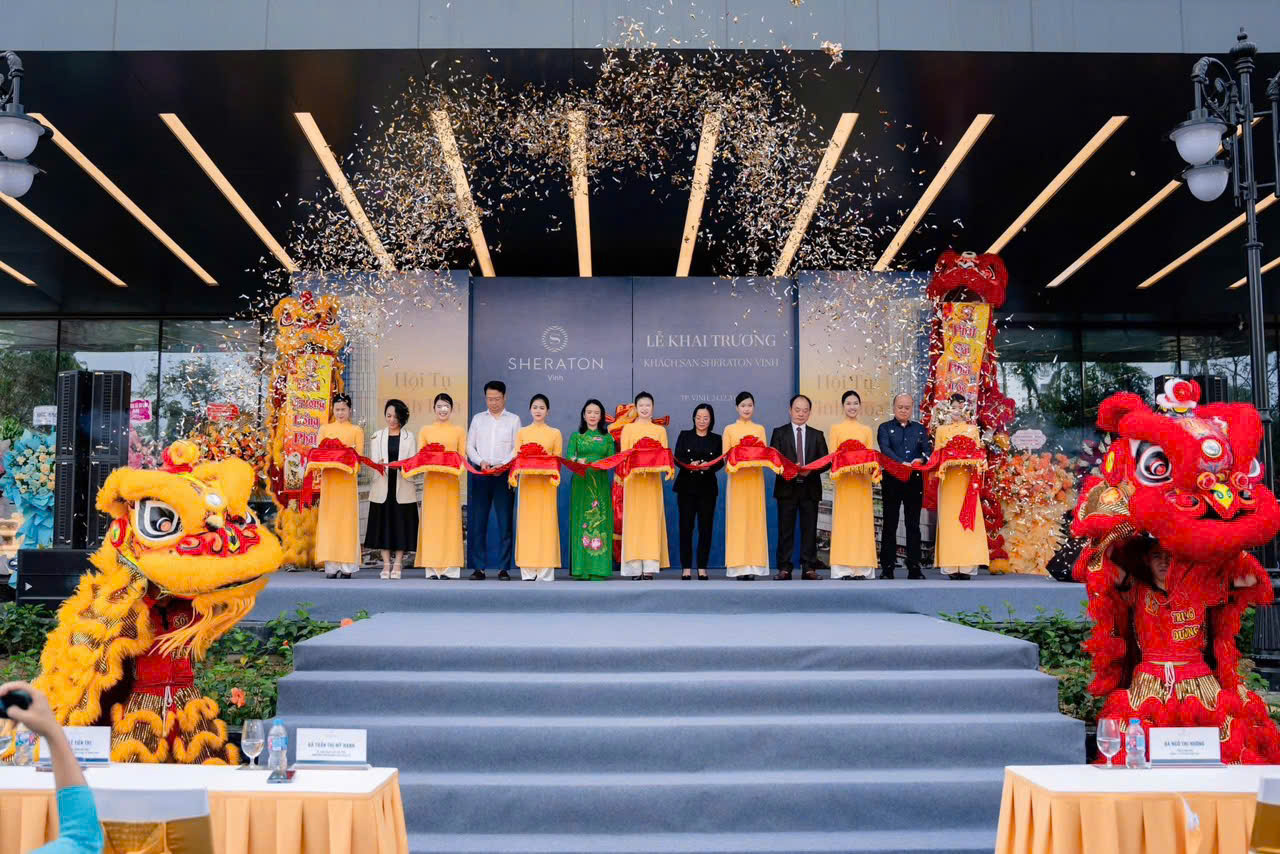 Sheraton Vinh khai trương: Đánh thức sức hút du lịch đô thị xứ Nghệ