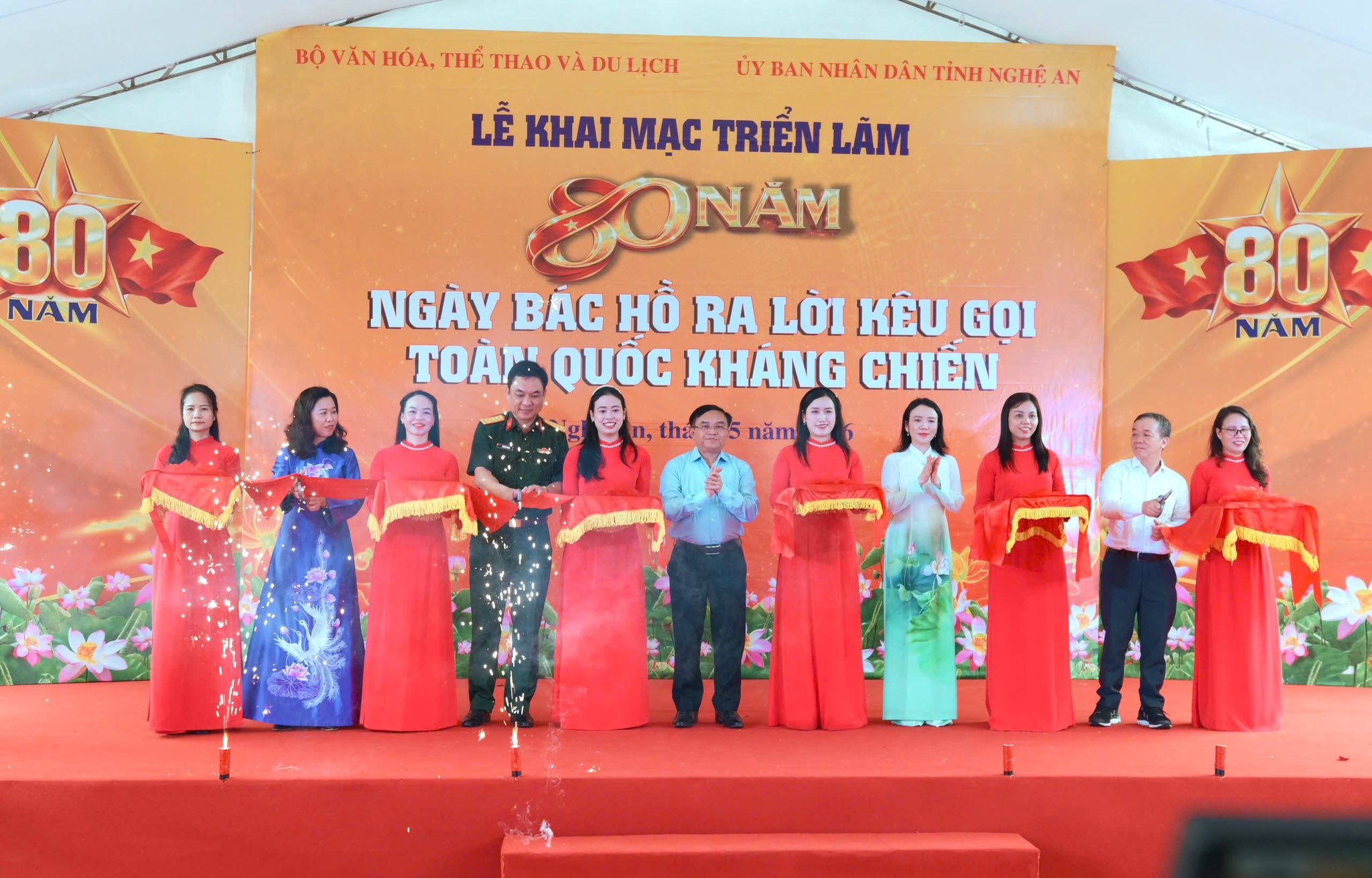 Nghệ An: Triển lãm “80 năm Ngày Bác Hồ ra Lời kêu gọi toàn quốc kháng chiến”