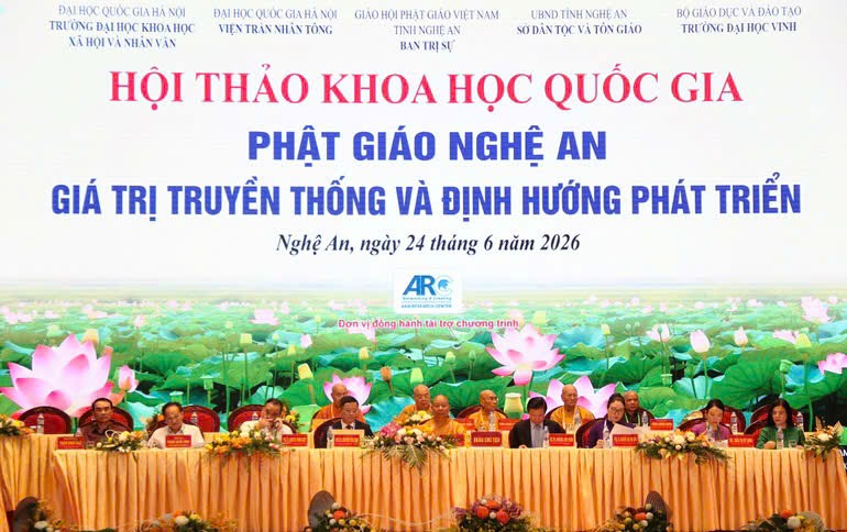Hội thảo “Phật giáo ở Nghệ An: Giá trị truyền thống và định hướng phát triển”