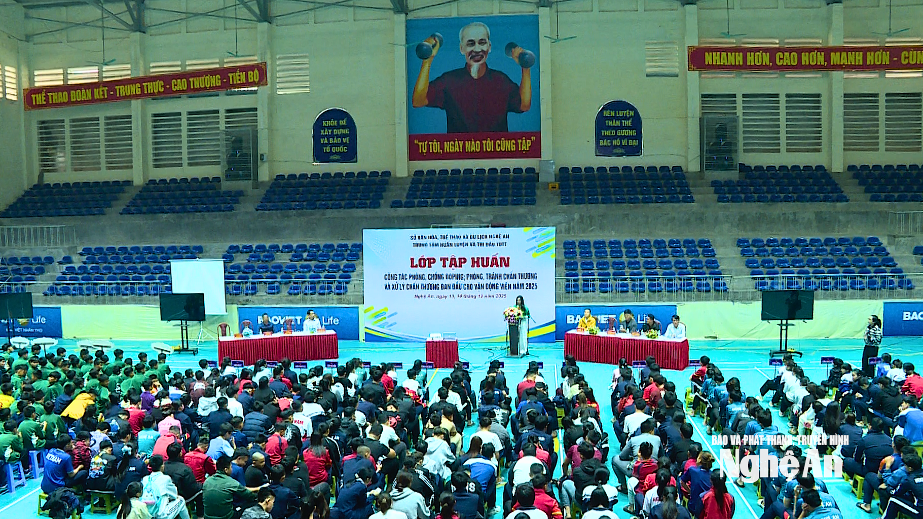 Tập huấn phòng, chống doping; phòng, tránh chấn thương và sơ cấp cứu ban đầu cho vận động viên