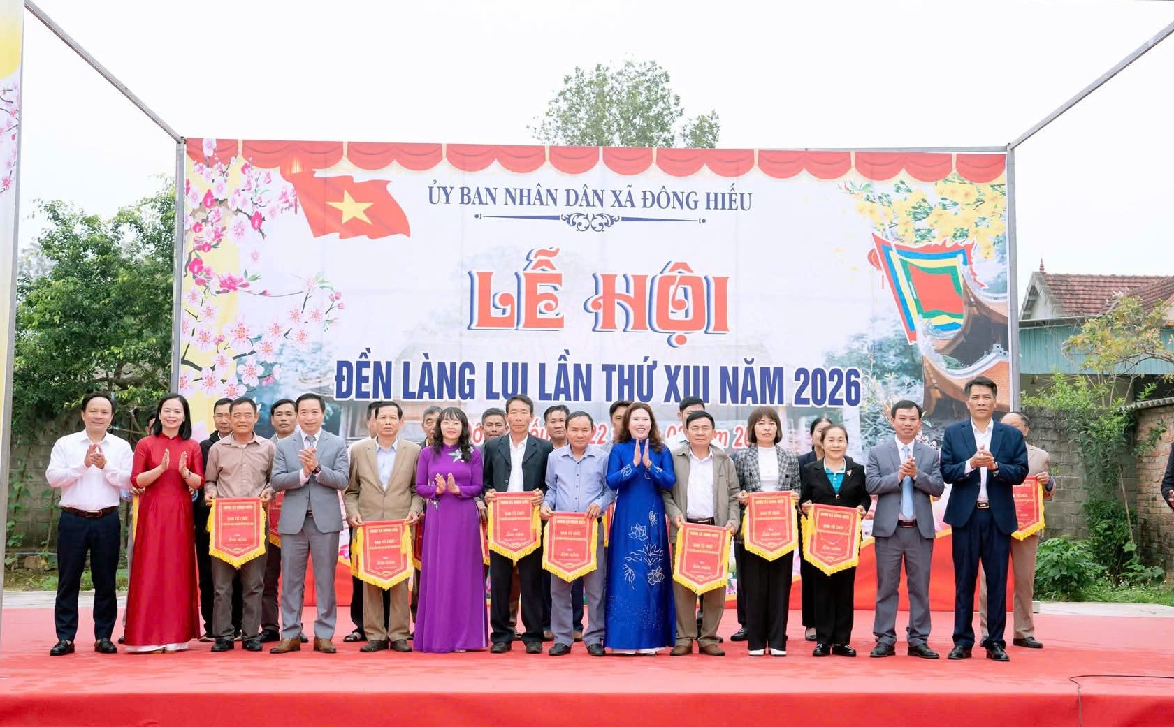 Khai hội Đền làng Lụi xã Đông Hiếu