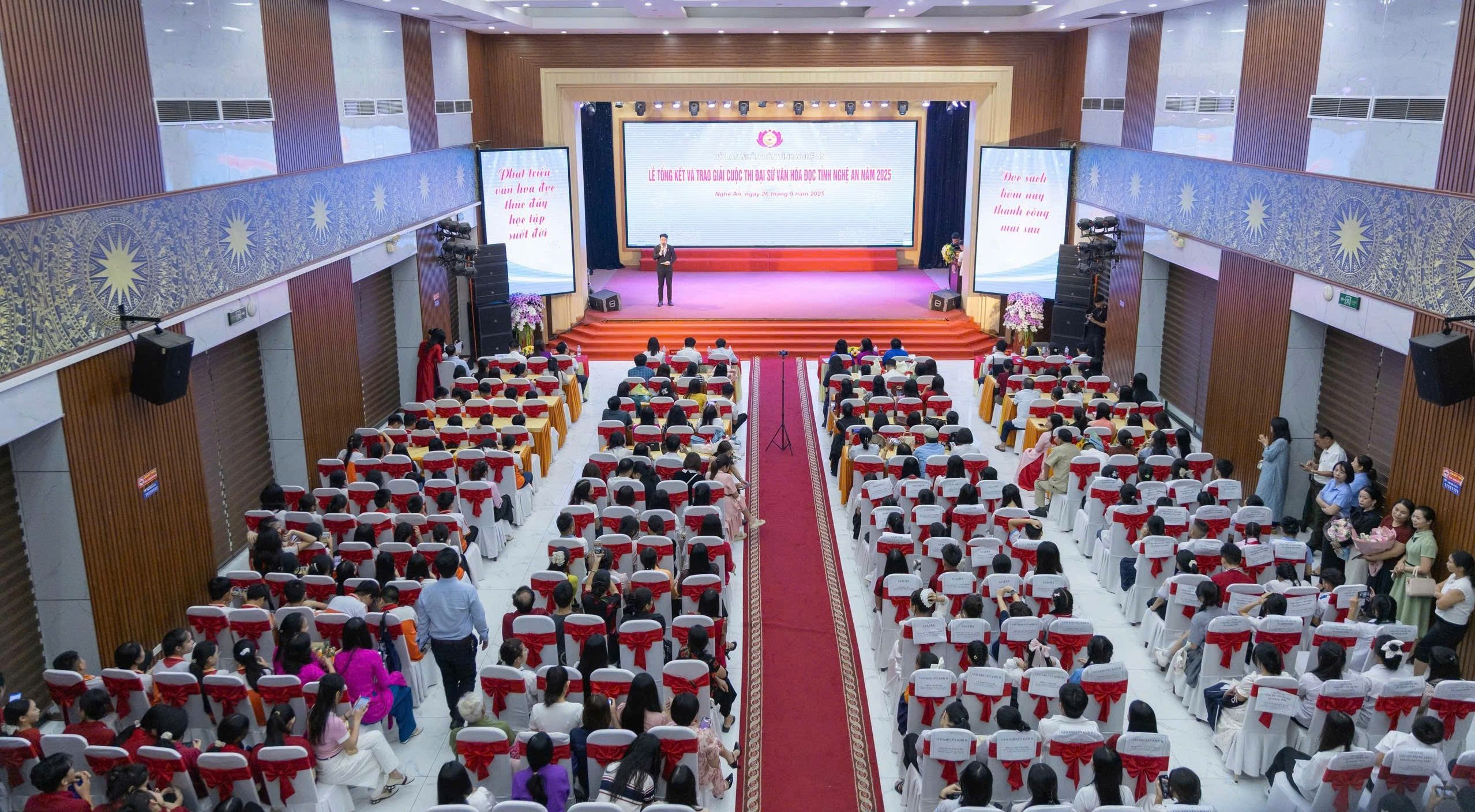 Lễ tổng kết và trao giải Cuộc thi Đại sứ Văn hóa đọc tỉnh Nghệ An năm 2025