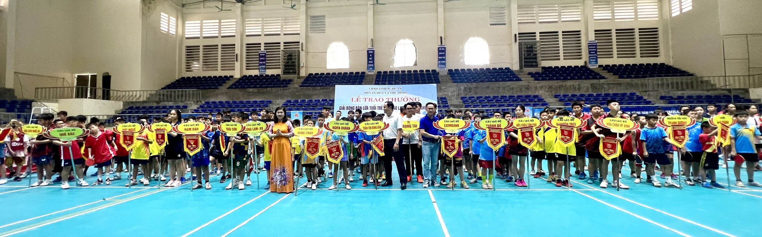 Khai mạc Giải Bóng bàn lứa tuổi trẻ các Câu lạc bộ tỉnh Nghệ An năm 2023