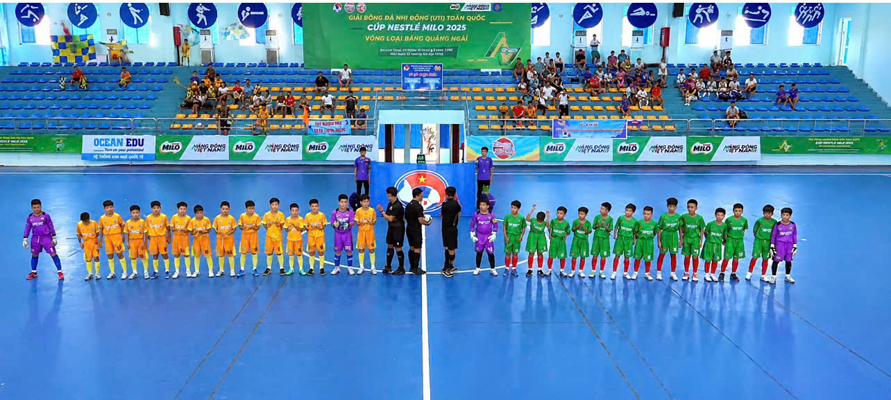 U11 Sông Lam Nghệ An thắng chủ nhà trong ngày ra quân