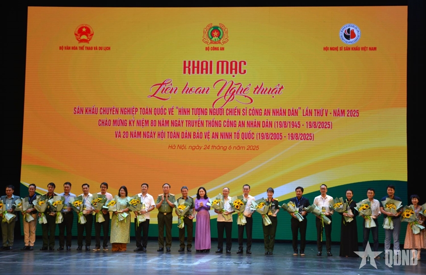 Liên hoan nghệ thuật chuyên nghiệp toàn quốc về “Hình tượng người chiến sĩ Công an” lần thứ 5 năm 2025