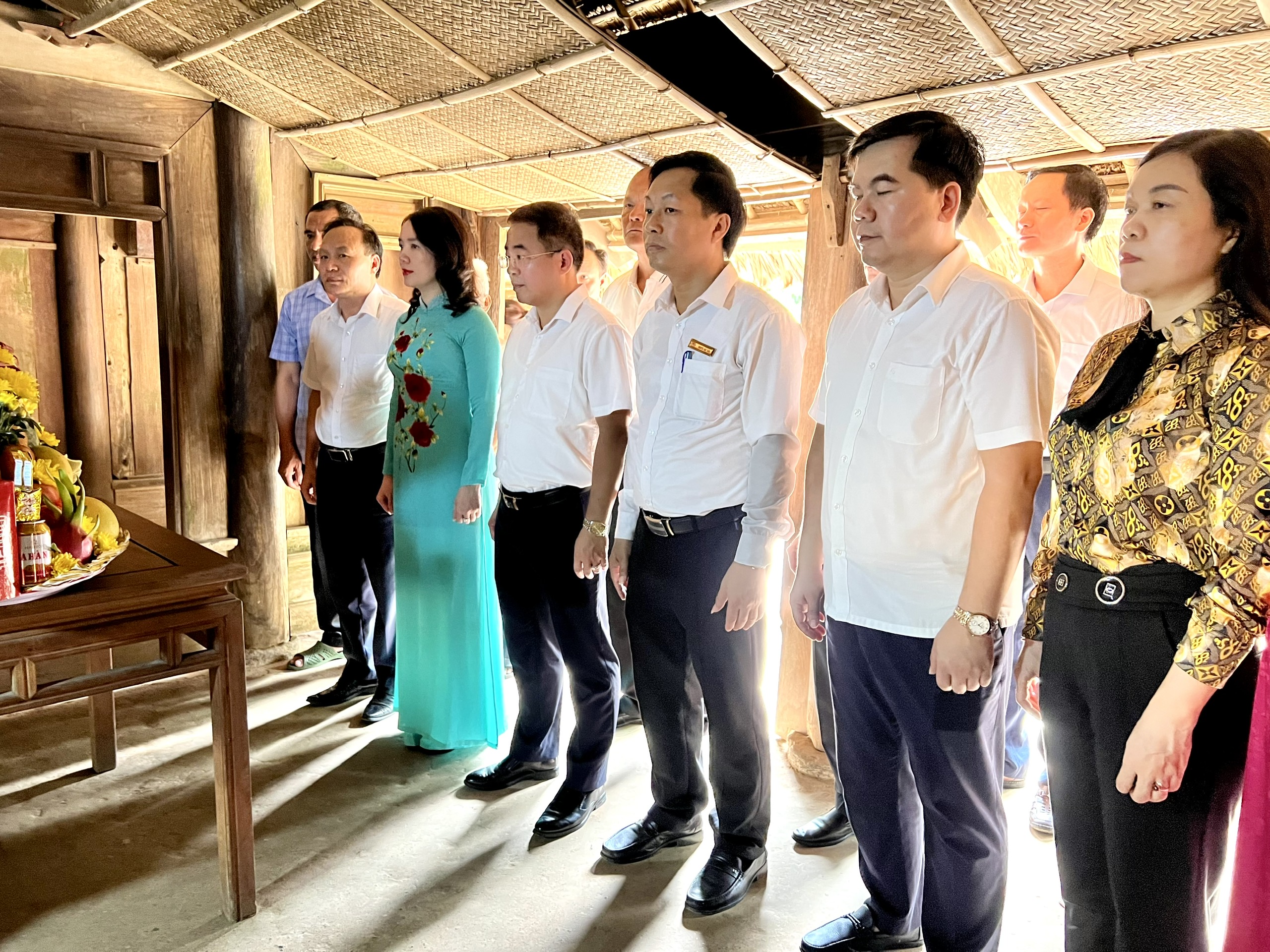 Khu di tích Kim Liên tổ chức lễ giỗ ông Nguyễn Sinh Khiêm -  Anh trai Chủ tịch Hồ Chí  Minh