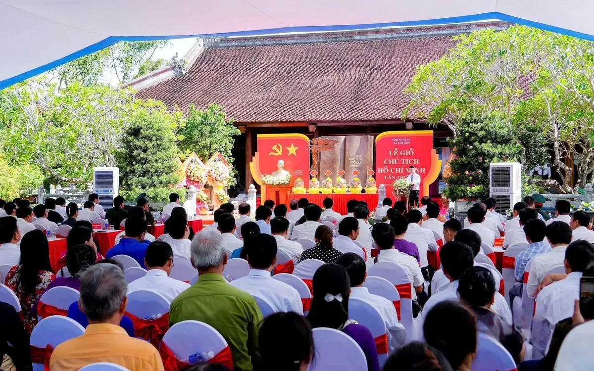 Tỉnh Nghệ An trang trọng tổ chức Lễ giỗ Chủ tịch Hồ Chí Minh lần thứ 56