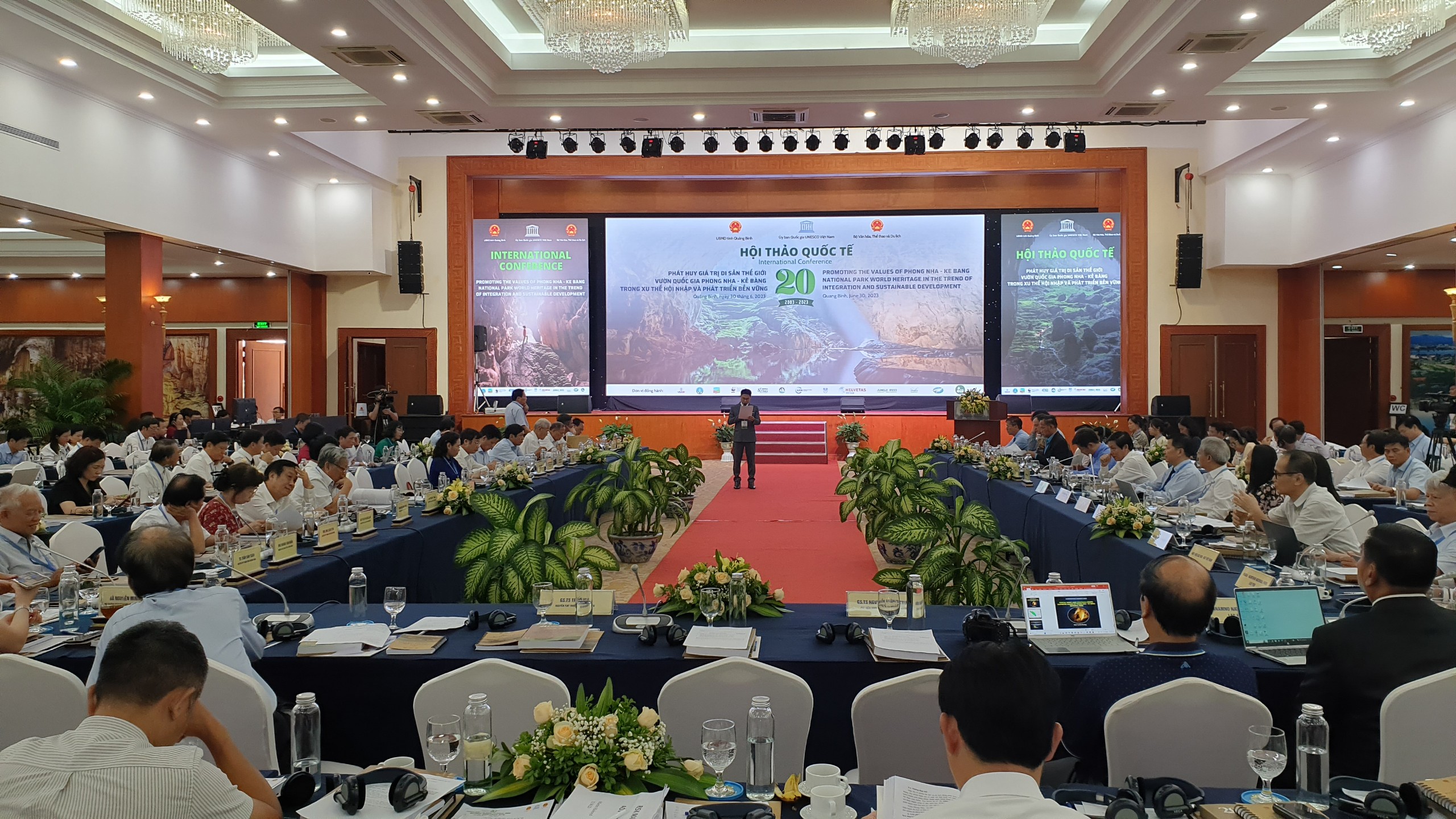Hội thảo Quốc tế “Phát huy giá trị Di sản thế giới Vườn Quốc gia Phong Nha - Kẻ Bàng trong xu thế hội nhập và phát triển bền vững”
