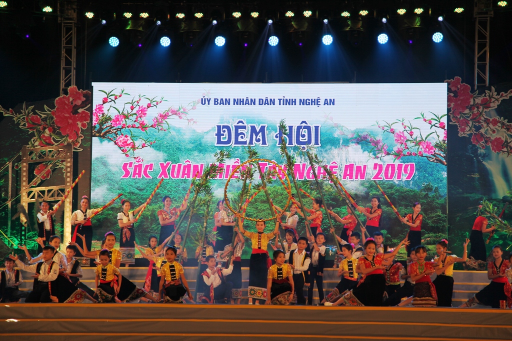 Đêm hội Sắc xuân miền Tây Nghệ An năm 2024 sẽ được tổ chức tại huyện Tân Kỳ
