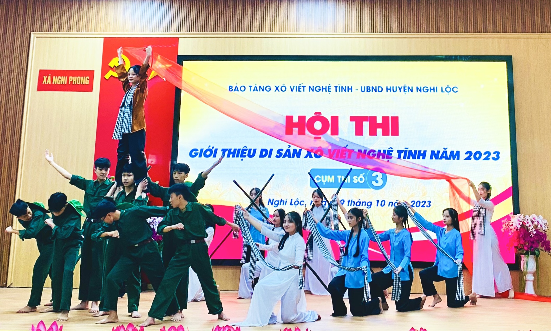 Hội thi “Giới thiệu di sản Xô viết Nghệ Tĩnh” huyện Nghi Lộc cấp cụm năm 2023