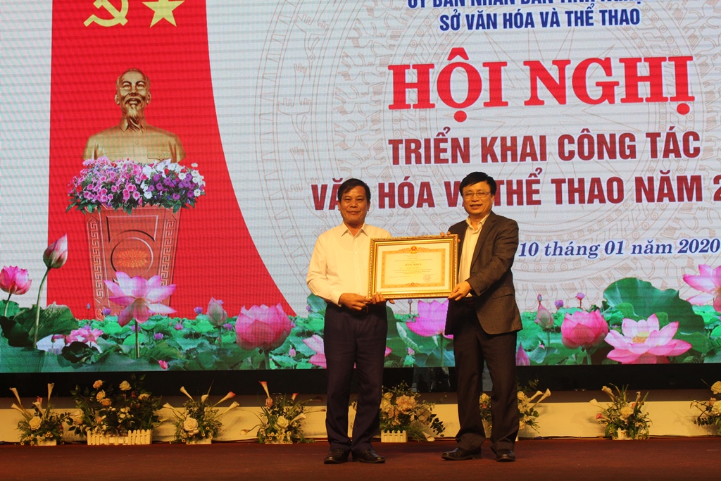 Nghệ An tổ chức Hội nghị triển khai công tác Văn hóa và Thể thao năm 2020
