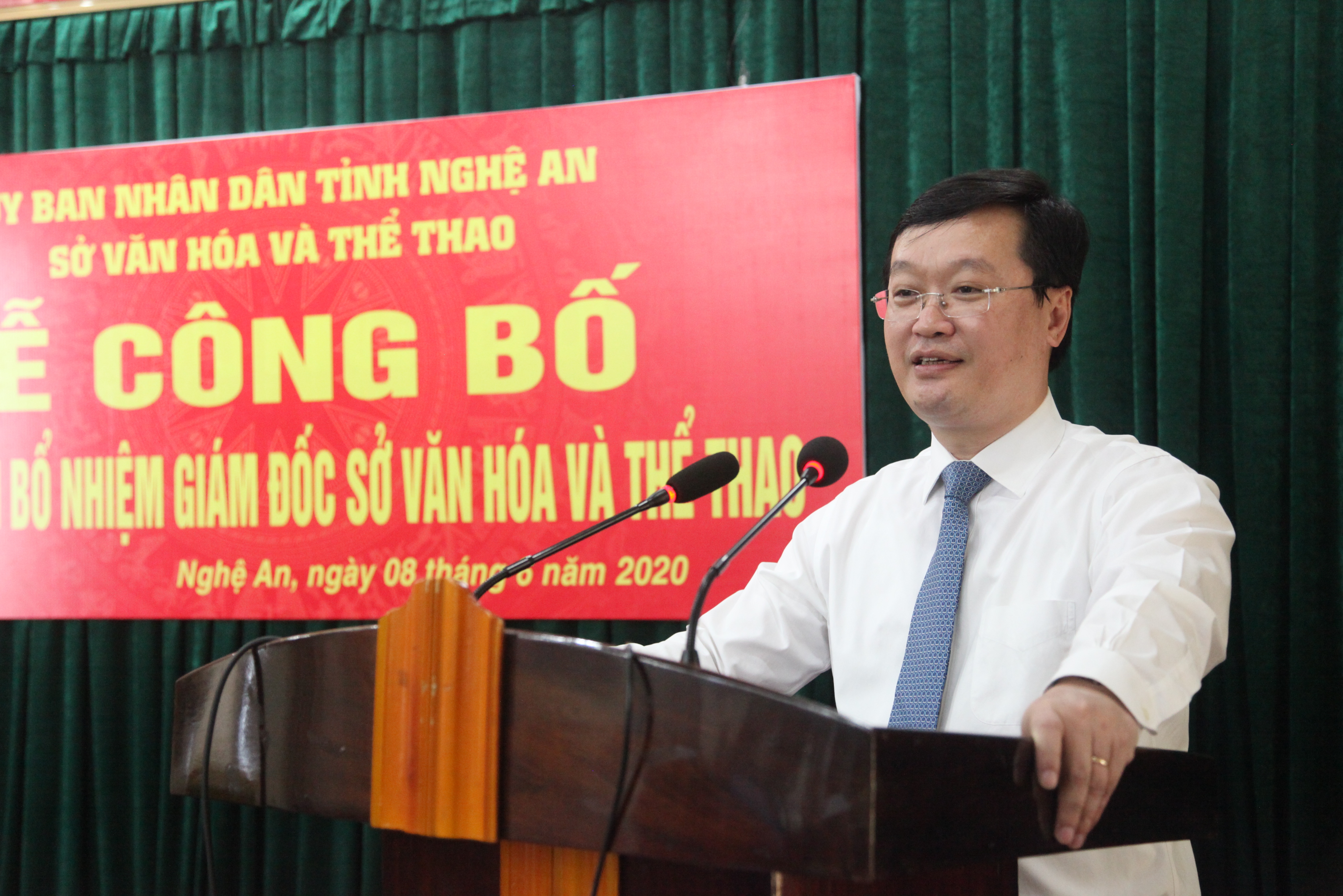 Nghệ An: Trao quyết định bổ nhiệm Giám đốc Sở Văn hóa & Thể thao