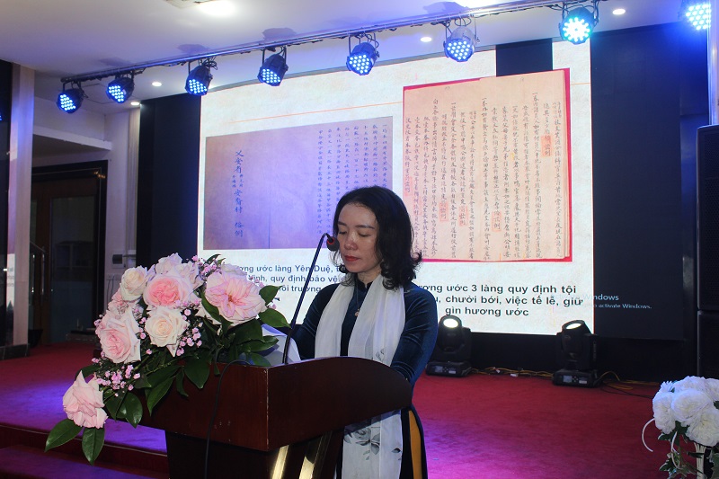 Hội thảo “Bảo vệ, giữ gìn và phát huy các giá trị văn hóa truyền thống, phong tục, tập quán tốt đẹp trong hương ước, quy ước ”