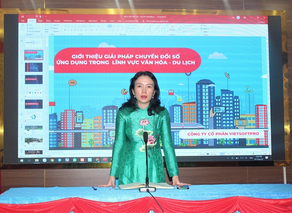 Sở Văn hóa và Thể thao Nghệ An tăng cường công tác chuyển đổi số.