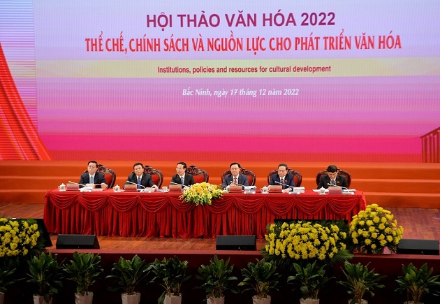 Hội thảo Văn hóa 2022: “Thể chế, chính sách và nguồn lực cho phát triển văn hóa”