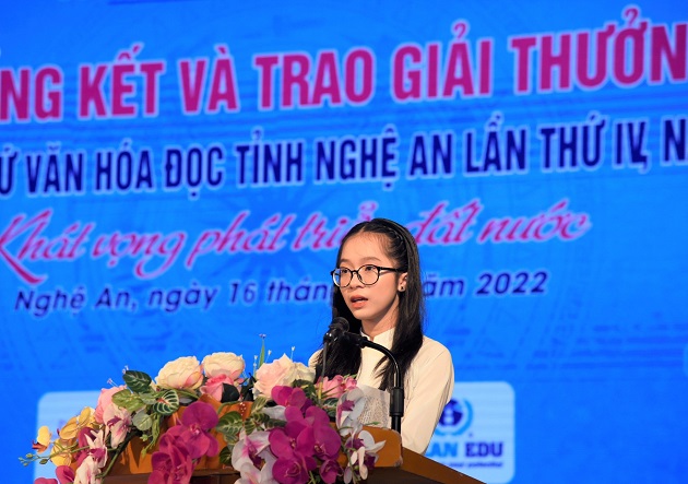 Tổng kết và trao giải thưởng Cuộc thi Đại sứ Văn hóa đọc tỉnh Nghệ An lần thứ IV năm 2022