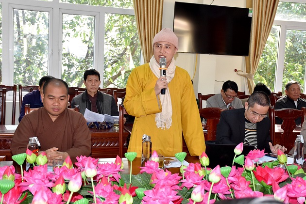 Ủy ban mặt trận Tổ quốc Tỉnh Nghệ An gặp mặt các tăng ni, phật tử tiêu biểu Phật giáo Nghệ An năm 2022.