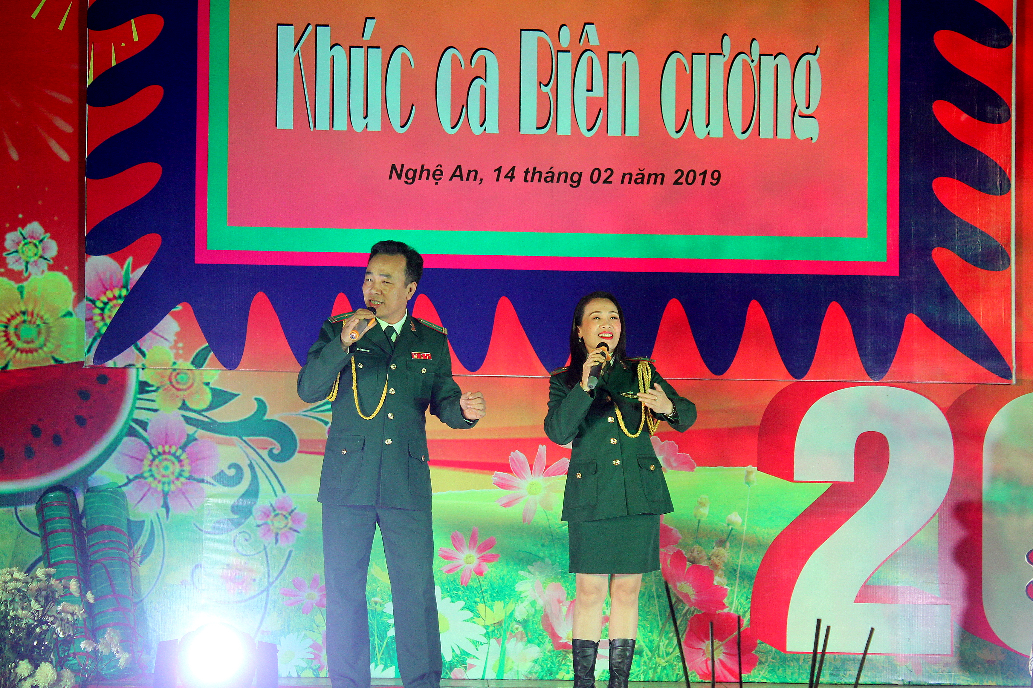 Đêm giao lưu thơ nhạc “Khúc ca biên cương”