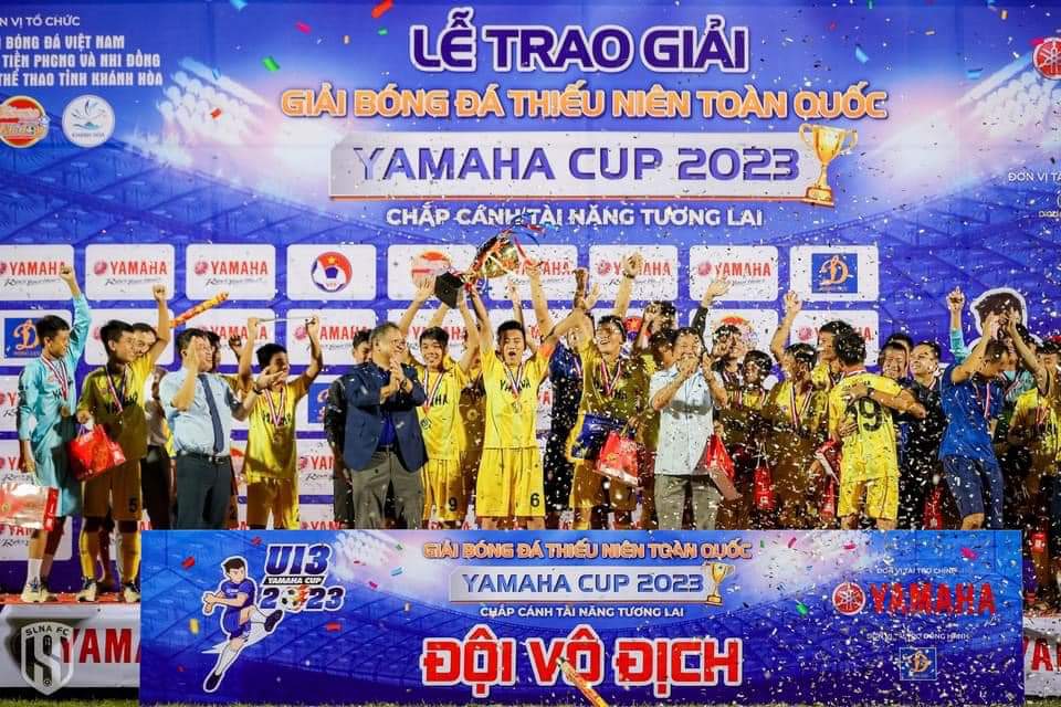 U13 Sông Lam Nghệ An vô địch Giải Bóng đá thiếu niên toàn quốc năm 2023