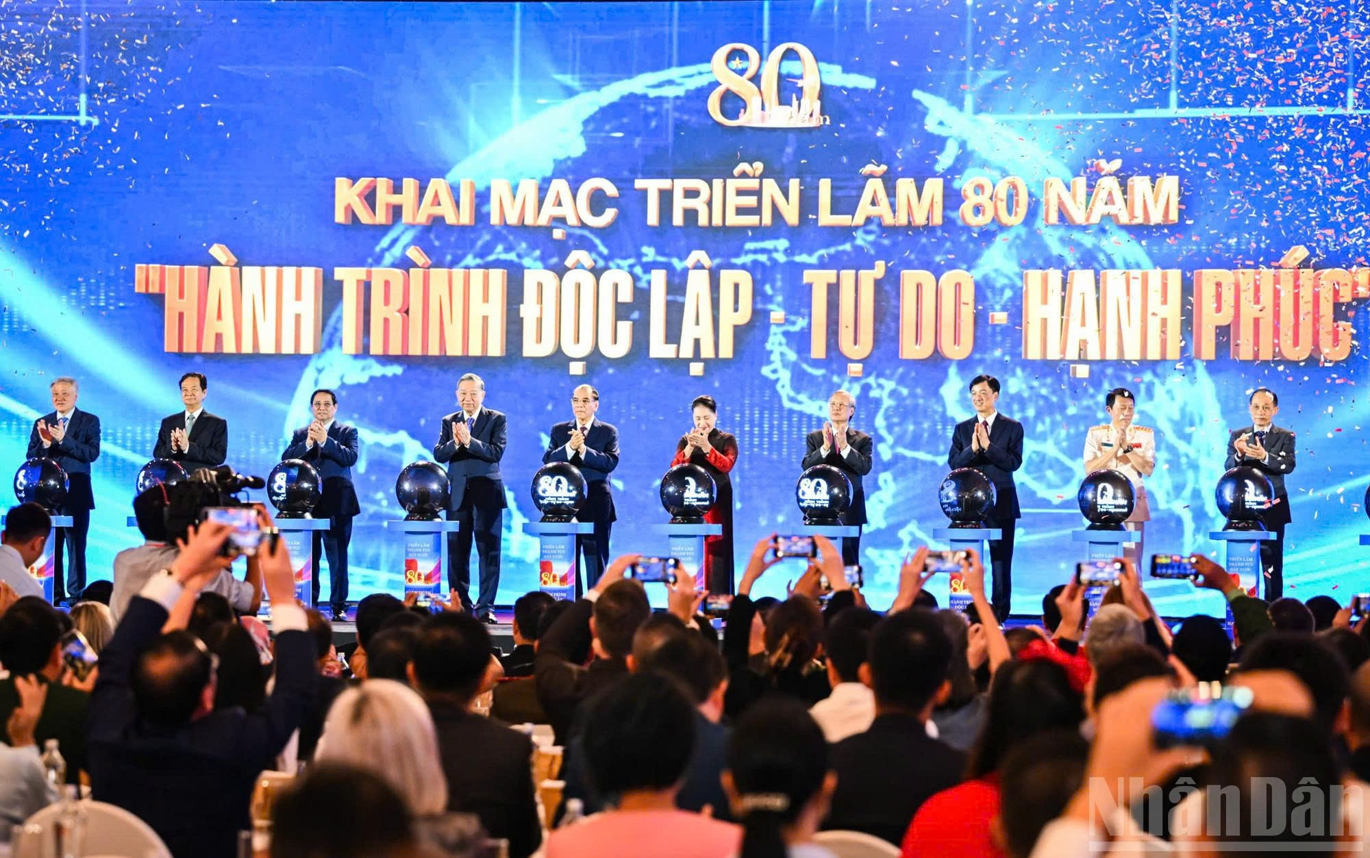 Khai mạc Triển lãm Thành tựu đất nước “80 năm Hành trình Độc lập - Tự do - Hạnh phúc”