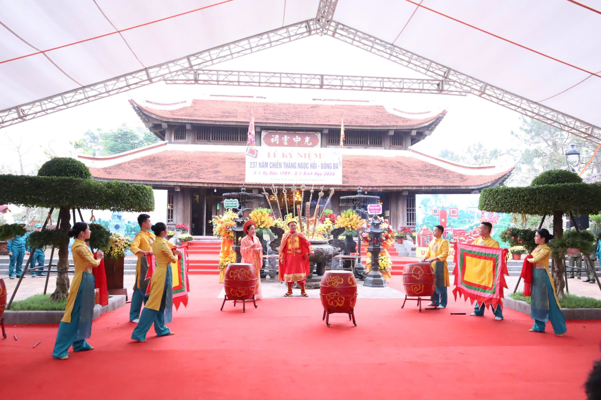 Long trọng lễ kỷ niệm 237 năm chiến thắng Ngọc Hồi - Đống Đa