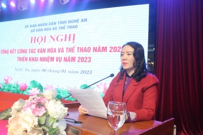 Ngành Văn hóa và Thể thao Nghệ An phát động phong trào Thi đua năm 2023